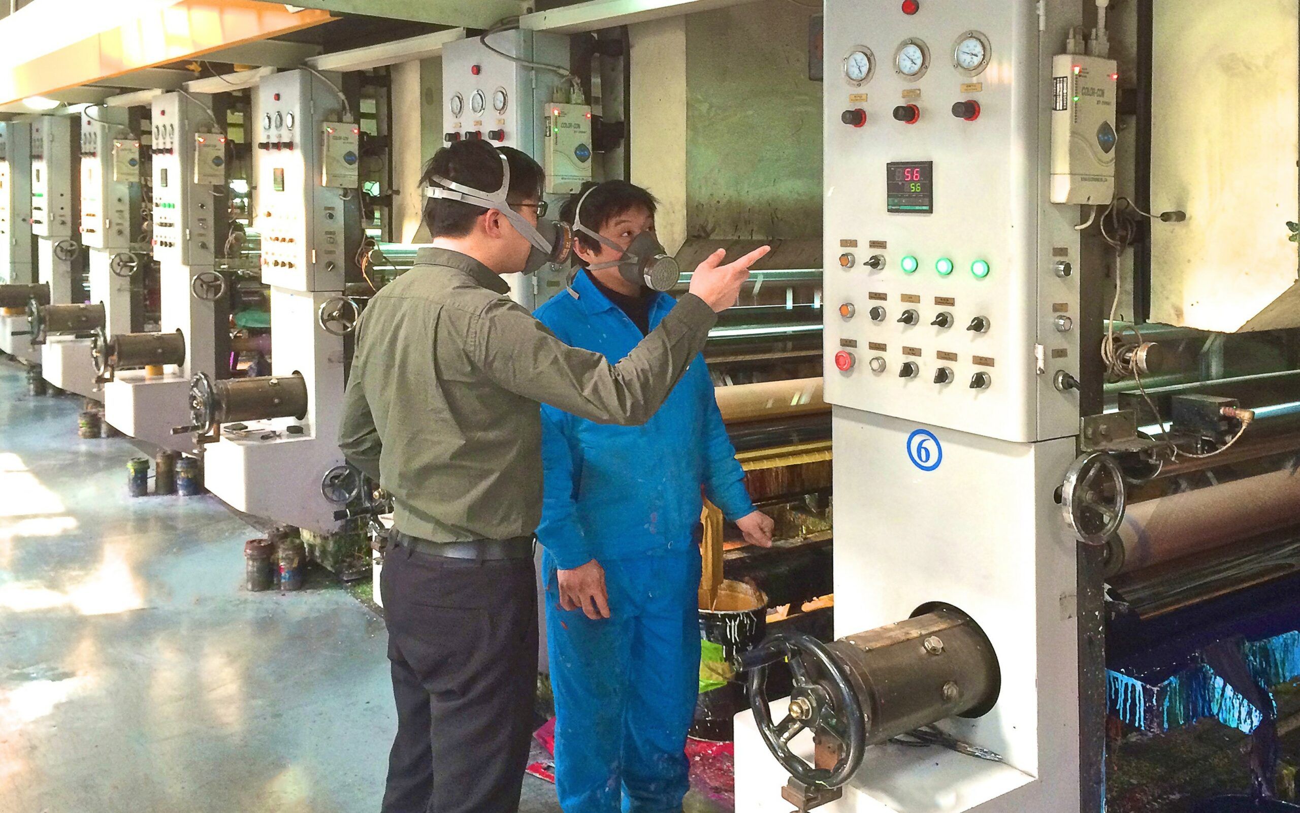 The QA-QC team inspecting a manufacturers facility, Bunzl Shanghai, China (smaller)